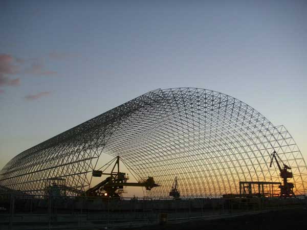 三明热电厂网架工程