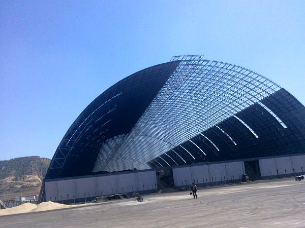 三明桶壳螺栓球网架工程