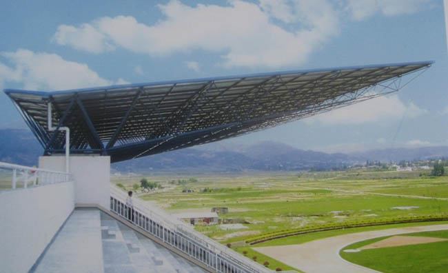 三明体育场看台网架工程